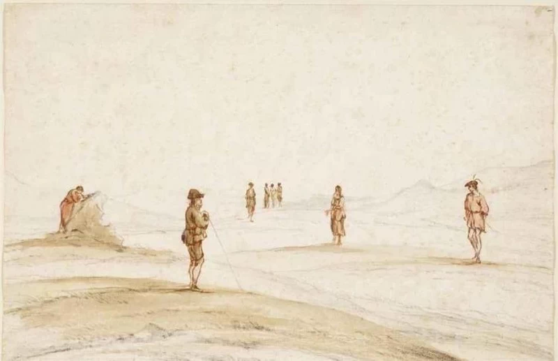 Figure sulla spiaggia